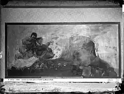 Asmodea taken in 1874 by J. Laurent inside Quinta del Sordo