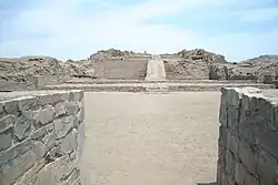 Pyramid with ramp