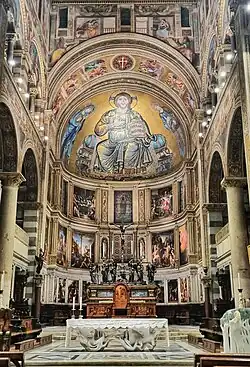 The mosaic in its architectural context