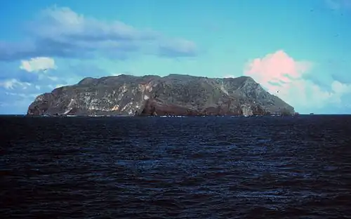 View from the east side of Pitcairn Island