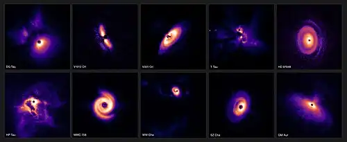 Planet-forming discs in three clouds of the Milky Way (eso2405a).jpg