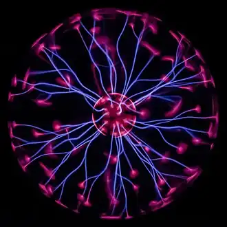 Image 11Plasma globe, by Colin (from Wikipedia:Featured pictures/Sciences/Others)
