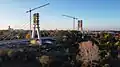 Transilvania bridge Satu Mare - view from Micro 17 neighborhood