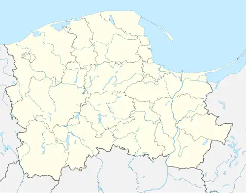 Młyniska is located in Pomeranian Voivodeship