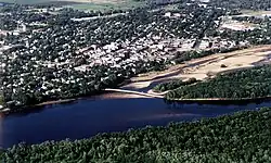 Aerial view of Portage