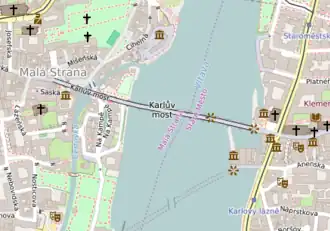 Statue of Adalbert of Prague is located in Charles Bridge