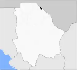 Municipality of Práxedis G. Guerrero in Chihuahua