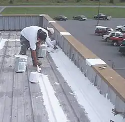 Prepping the Seams on a Metal Roof