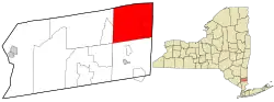 Location of Patterson, New York