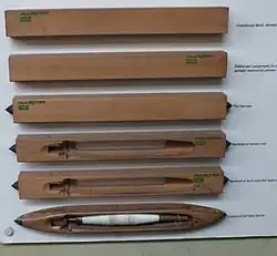 Manufacture of a cornelwood flying shuttle