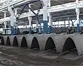 Reinforced concrete plant.