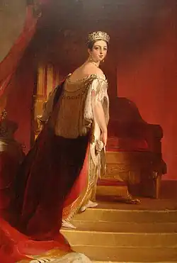 Portrait of Queen Victoria, 1838