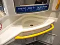 NGR (refurbished) MA Carriage toilet washbasin and sensor controls.
