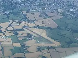 Aerial photo of RAF Leicester East