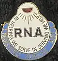 Registered Nurses Aide Badge awarded by the Victorian Nursing Council from 1958 until 1981.[46] Mothercraft Nurses and Tuberculosis Nurses had variants of this design [42]: 571–573 