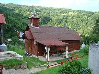 Wooden church in Valea Ierii
