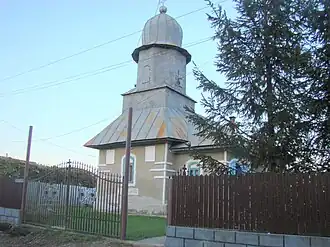 Wooden church in Brășăuți