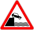 Unprotected quayside or riverbank