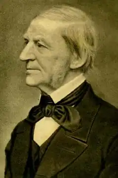 Image 28Ralph Waldo Emerson was born in Boston and spent most of his literary career in Concord, Massachusetts. (from Culture of New England)
