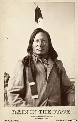 Rain-in-the-Face, 1885