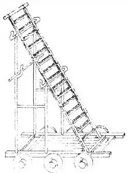 A rake cart