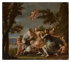 Rape of Europa, private collection