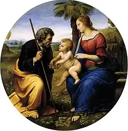 Holy Family with a Palm Tree (Raphael, 1506)
