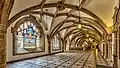 Hallway and window view in the New Munich Town Hall