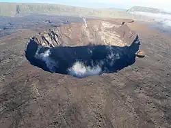 A picture of a volcanic mamelon