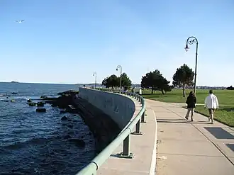 Seaside promenade