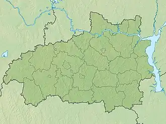 Gorky Reservoir is located in Ivanovo Oblast