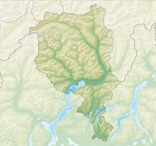 Cevio is located in Canton of Ticino