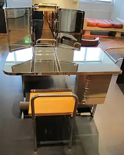 Dressing table by René Herbst for the Princess Aga Khan (1932), (Musée des Arts Décoratifs)