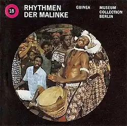 CD cover of Rhythmen Der Malinke