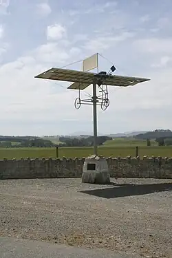 Richard Pearse monument