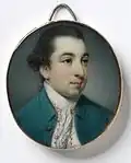 Richard Crosse, Portrait of Unknown Man, c1770, Victoria & Albert Museum
