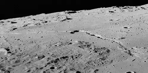 Oblique view from Apollo 17