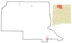 Location of San Juan