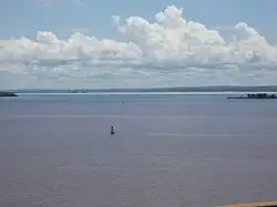 Paraná River in Presidente Epitácio