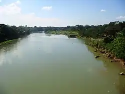 La Pulilan Resort and Angat River from Pulilan-Plaridel Bridge