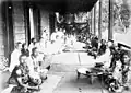 Robert Louis Stevenson's birthday party, at Vailima, c.1893