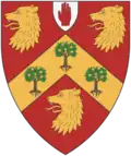 Arms of Robertson, later Colyear of Holland[1]