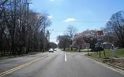 Tennent Road (CR 3) and Union Hill Road