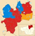 2019 results map