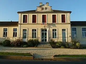 The town hall in La Rochette