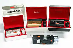 Rollei A&nbsp;110 pocket cameras
