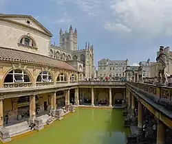 Image 75Roman Baths in Bath, Somerset, England (from Portal:Architecture/Ancient images)