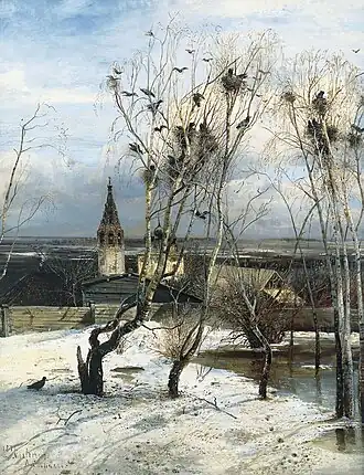 Alexei Savrasov, The Rooks Have Come Back (1871)