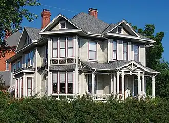 House for Roscoe Hersey, Stillwater, Minnesota, 1879–80.