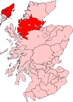 Map of constituency